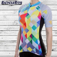 Load image into Gallery viewer, Women&#39;s Geometry Cycling Jersey - Bicycle Bits
