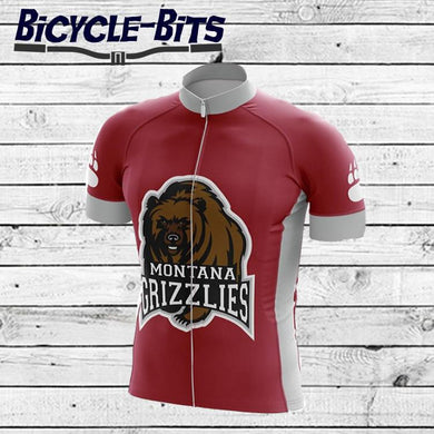Montana Grizzlies Cycling Jersey - Bicycle Bits