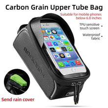 Load image into Gallery viewer, Bicycle Bits Waterproof Bicycle Phone Handlebar Front Frame Bag 
