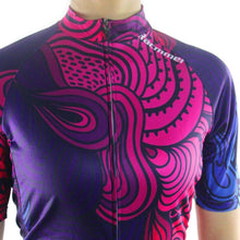 Load image into Gallery viewer, Women&#39;s Short Sleeve Swirls Jersey - Bicycle Bits
