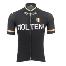 Load image into Gallery viewer, Molteni Black Cycling Jersey
