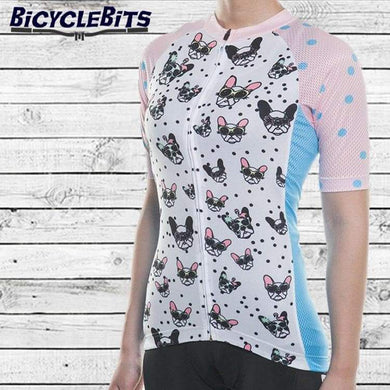 Women's Pug Cycling Jersey - Bicycle Bits