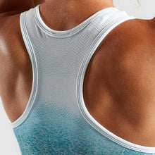 Load image into Gallery viewer, Ombre Seamless Padded Sports Bra
