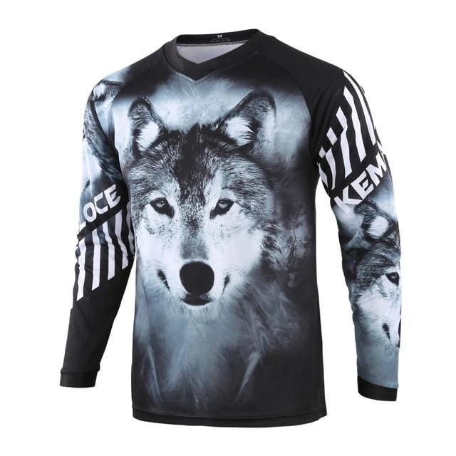 Wolf Long Sleeve MTB Jersey