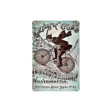 Load image into Gallery viewer, Cycle Tin Sign - Parkyn - Bicycle Bits
