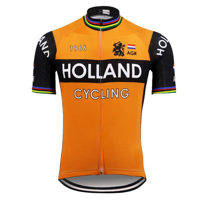 Retro Style National Cycling Jersey