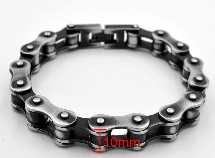 Stainless Steel Chain Bracelet - Bicycle Bits