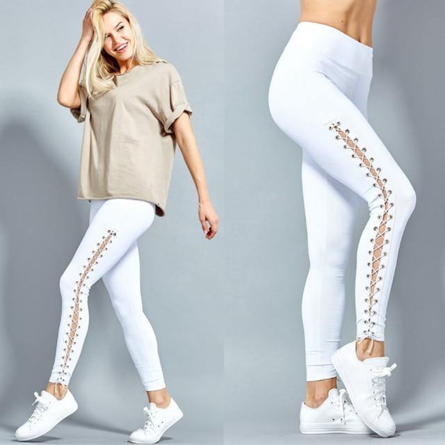 Lace Up Leggings - Bicycle Bits