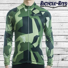 Load image into Gallery viewer, Men&#39;s Camo Long Sleeve Jersey - Bicycle Bits
