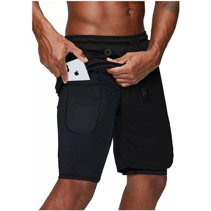 2 in 1 Running Shorts - Bicycle Bits