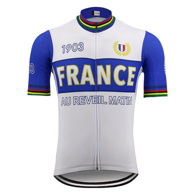 Retro Style National Cycling Jersey