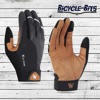 Anti-slip Full Finger Cycling Gloves - Bicycle Bits