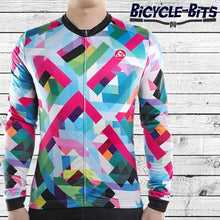 Load image into Gallery viewer, Men&#39;s Geometric Long Sleeve Jersey - Bicycle Bits
