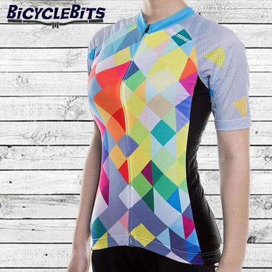 Women's Geometry Cycling Jersey - Bicycle Bits
