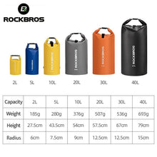 Load image into Gallery viewer, Bicycle Bits 30L &amp; 40L PVC Roll Top Lightweight Waterproof Drybag
