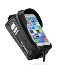 Load image into Gallery viewer, Bicycle Bits Waterproof Bicycle Phone Handlebar Front Frame Bag 
