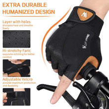 Load image into Gallery viewer, Anti-slip Full Finger Cycling Gloves - Bicycle Bits
