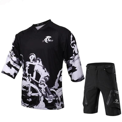 Mid Sleeve DH MTB Shirt and Shorts Set - Bicycle Bits
