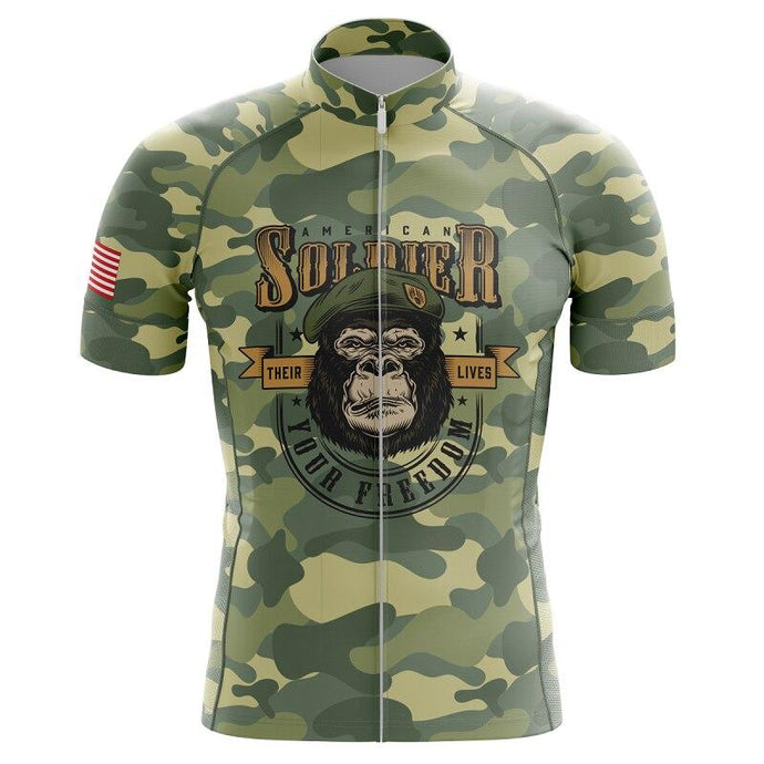Veteran Soldier Cycling Jersey - Bicycle Bits