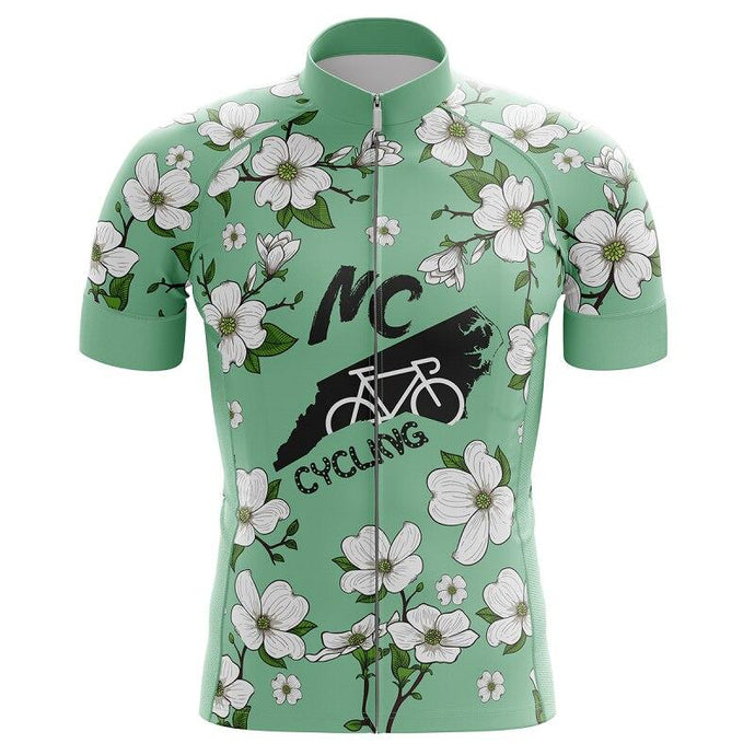 Men's North Carolina Floral Cycling Jersey - Bicycle Bits