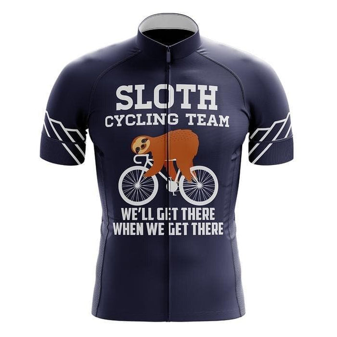 Men's Team Sloth Cycling Jesrsey - Bicycle Bits