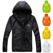 Load image into Gallery viewer, Bicycle Bits Unisex Lightweight Waterproof Hooded Cycling Windcoat
