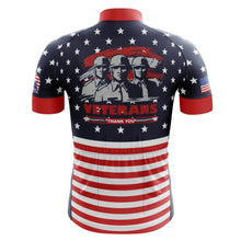 Load image into Gallery viewer, Men&#39;s USA Veteran Cycle Jersey - Bicycle Bits
