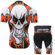 Load image into Gallery viewer, Children&#39;s Skull Jersey and Shorts - Bicycle Bits
