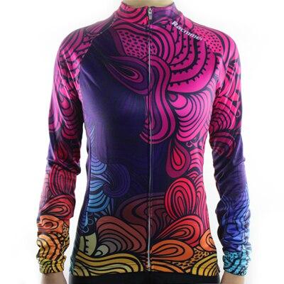 Women's Thermal Fleece Swirl Jersey - Bicycle Bits