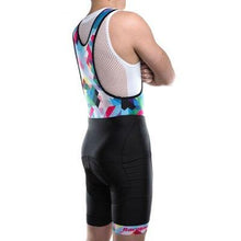 Load image into Gallery viewer, Pro Team Geometric Mens Cycling Bib Shorts
