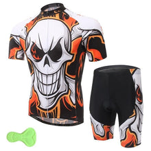 Load image into Gallery viewer, Children&#39;s Skull Jersey and Shorts - Bicycle Bits
