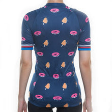 Load image into Gallery viewer, Women&#39;s Donut Cycle Jersey - Bicycle Bits
