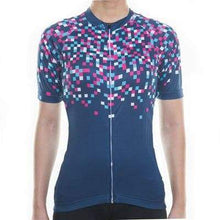 Load image into Gallery viewer, Women&#39;s Squares Cycling Jersey - Bicycle Bits
