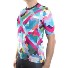 Load image into Gallery viewer, Pro Fit Cycling Geometric Jersey - Bicycle Bits

