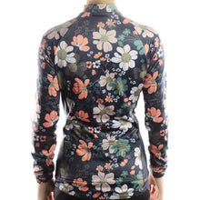 Load image into Gallery viewer, Women&#39;s Thermal Fleece Floral Jersey - Bicycle Bits
