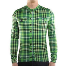 Load image into Gallery viewer, Men&#39;s Tartan Long Sleeve Jersey - Bicycle Bits
