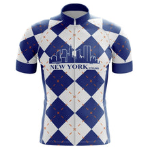 Load image into Gallery viewer, Men&#39;s New York Lattice Cycling Jersey - Bicycle Bits
