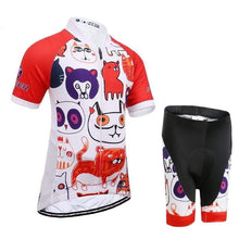 Load image into Gallery viewer, Children&#39;s Anti-UV Cycling Jersey Set - Bicycle Bits
