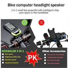 Load image into Gallery viewer, 4 Mode USB Bike Light, Computer and Horn - Bicycle Bits
