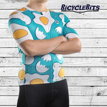 Load image into Gallery viewer, Pro Fit Cycling Eggs Jersey - Bicycle Bits
