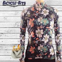 Load image into Gallery viewer, Women&#39;s Daisy Thermal Fleece Jersey - Bicycle Bits
