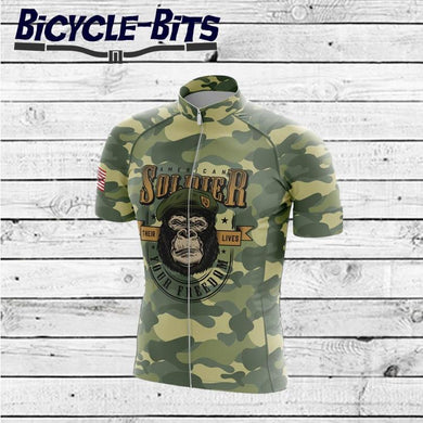 Veteran Soldier Cycling Jersey - Bicycle Bits