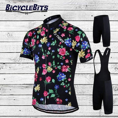 Floral Cycling Set - Bicycle Bits