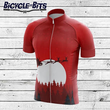 Load image into Gallery viewer, Men&#39;s Sleigh Silhouette Short Sleeve Cycling Jersey - Bicycle Bits
