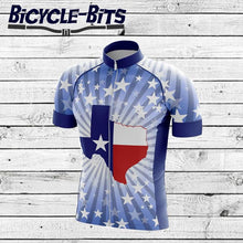 Load image into Gallery viewer, Men&#39;s Texas State Cycling Jersey - Bicycle Bits
